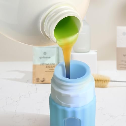 Travel Bottles For Toiletries,3oz TSA Approved Travel Size Containers,BPA Free Leak Proof Squeezable Silicone Travel Bottles,Travel Accessories For Shampoo Conditioner With Clear Toiletry Bag - Image 4