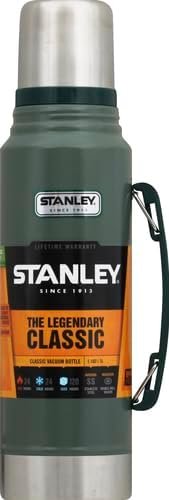 Stanley Classic Vacuum Insulated Wide Mouth Bottle - BPA-Free 18/8 Stainless Steel Thermos for Cold & Hot Beverages – Keeps Liquid Hot or Cold for Up to 24 Hours - Image 2