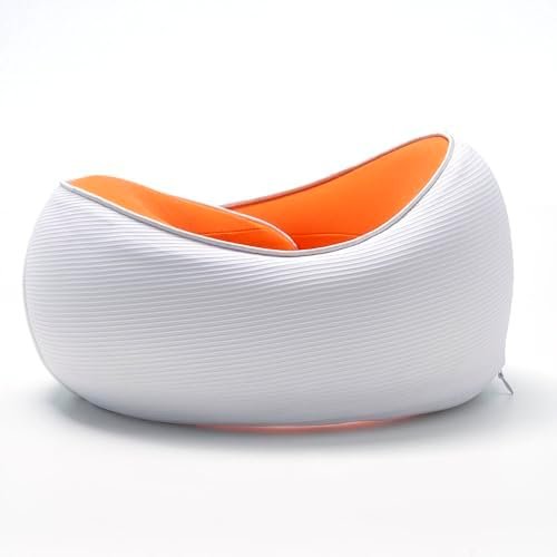 Travel Neck Pillow, Memory Foam Ergonomic Neck Pillow for Travel.Neck Support Travel Pillow for Airplane/Car Trips. Lightweight Design for Neck Pain Relief. Plane Pillow. Neck Travel Pillow - Image 2