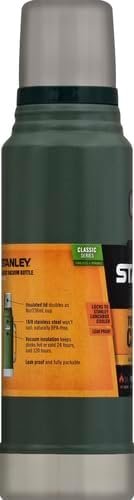 Stanley Classic Vacuum Insulated Wide Mouth Bottle - BPA-Free 18/8 Stainless Steel Thermos for Cold & Hot Beverages – Keeps Liquid Hot or Cold for Up to 24 Hours - Image 8