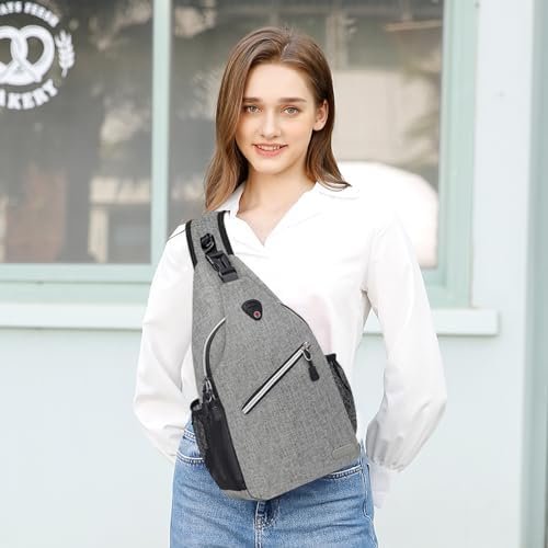 MOSISO Sling Backpack, Multipurpose Crossbody Shoulder Bag Travel Hiking Daypack - Image 8