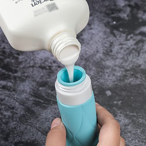 Travel Bottles for Toiletries, 3oz Travel Size Containers, Tsa Approved, Leak Proof Squeezable Silicone Travel Size Bottles for Shampoo Conditioner Lotion(4Pack) - Image 2
