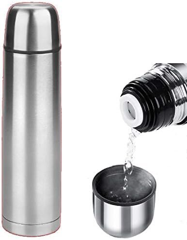 VERY BIG 1000 ml 34 Ounce Coffee Thermos | Thermal Water Bottle for Tea Hot & Cold Drinks Stainless Steel Vacuum Sealed Insulated Thermos Water Flasks Bottles Work Travel Termo Para Cafe Bebes 1 Quart