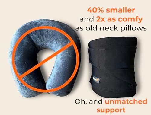 VACAY Travel Neck Pillow -- Washable and Easy to Carry -- Clip-on Carrying Bag Included - Image 7