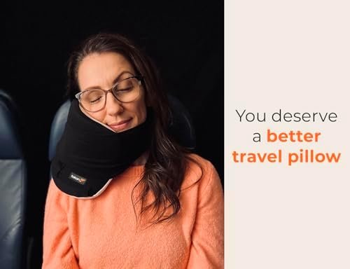 VACAY Travel Neck Pillow -- Washable and Easy to Carry -- Clip-on Carrying Bag Included - Image 2