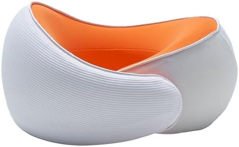 Travel Neck Pillow, Memory Foam Ergonomic Neck Pillow for Travel.Neck Support Travel Pillow for Airplane/Car Trips. Lightweight Design for Neck Pain Relief. Plane Pillow. Neck Travel Pillow