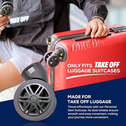 Replacement Double Wheels Personal Item Suitcase - Image 2