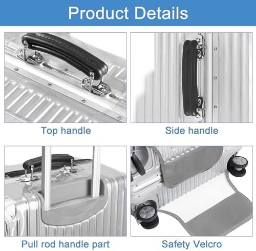 20 inch Clear Luggage Cover for Suitcase Tsa Approved Thicken PVC Plastic Suitcase Protector Cover for Baggage Travel Waterproof. - Image 6