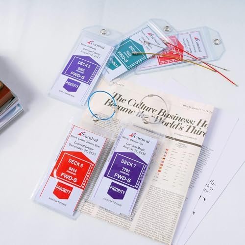 Cruise Ship Essentials for Carnival, Princess, Norwegian Cruise Luggage tag Holder Cruise Must Haves Rainproof & Reusable - Image 4