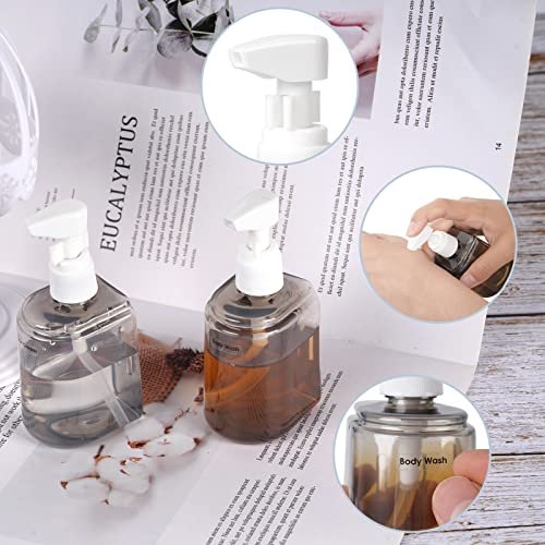 Travel bottles for Toiletries, TSA Approved Travel Containers, Refillable, Portable, Spray Bottles and Pump Bottles with Labels for Creams, Perfumes and Shampoos (Blue) - Image 3