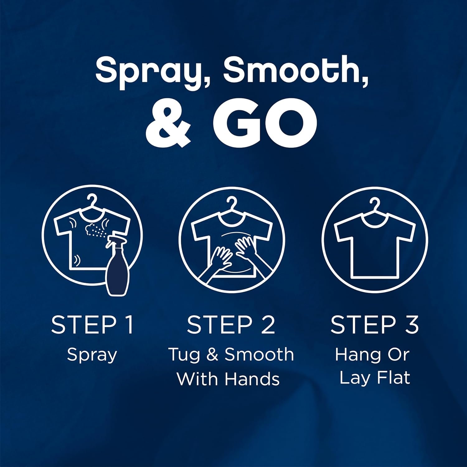 Downy Wrinkle Releaser Spray | All In One Wrinkle Release Spray Travel Size, Odor Eliminator, Static Remover | Fabric Refresher & Ironing Aid for Clothes | 3 Fl Oz (Pack of 3), Crisp Linen Scent - Image 5