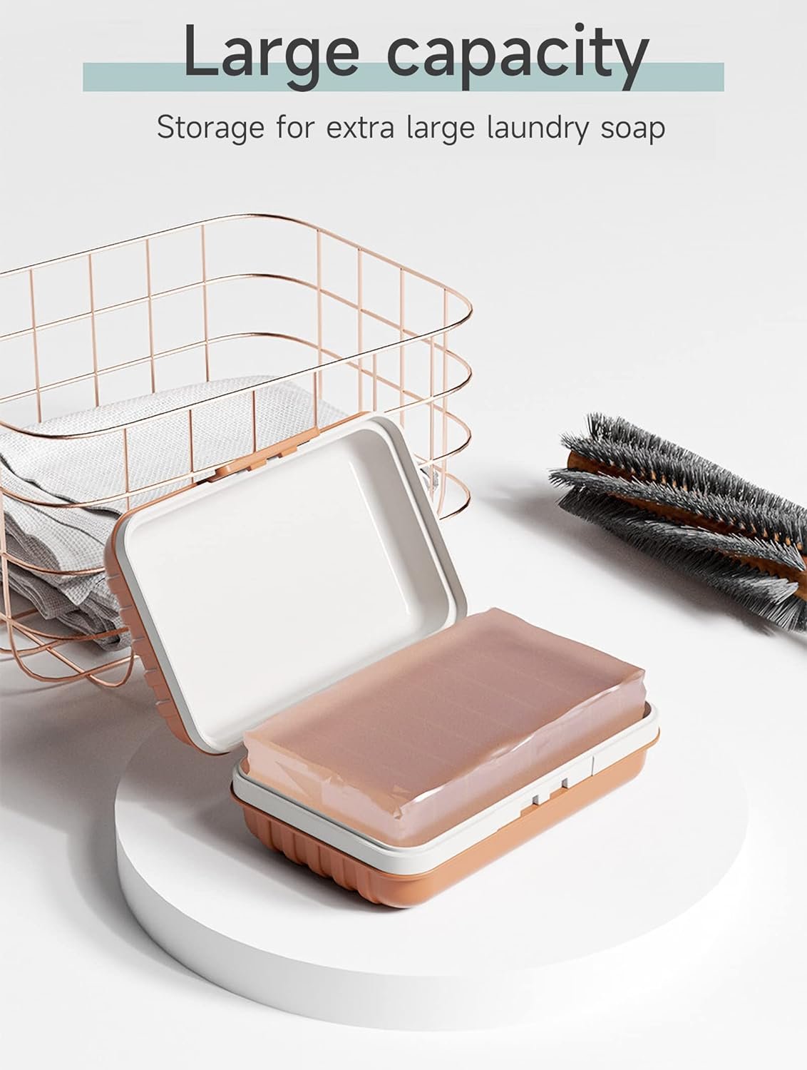 Leakproof Travel Soap Dish with Lid - Draining Soap Bar Holder - Travel Soap Container - Portable Soap Case for Traveling, Camping, Outdoor, Gym, Bathroom,Travel Essentials - Image 3