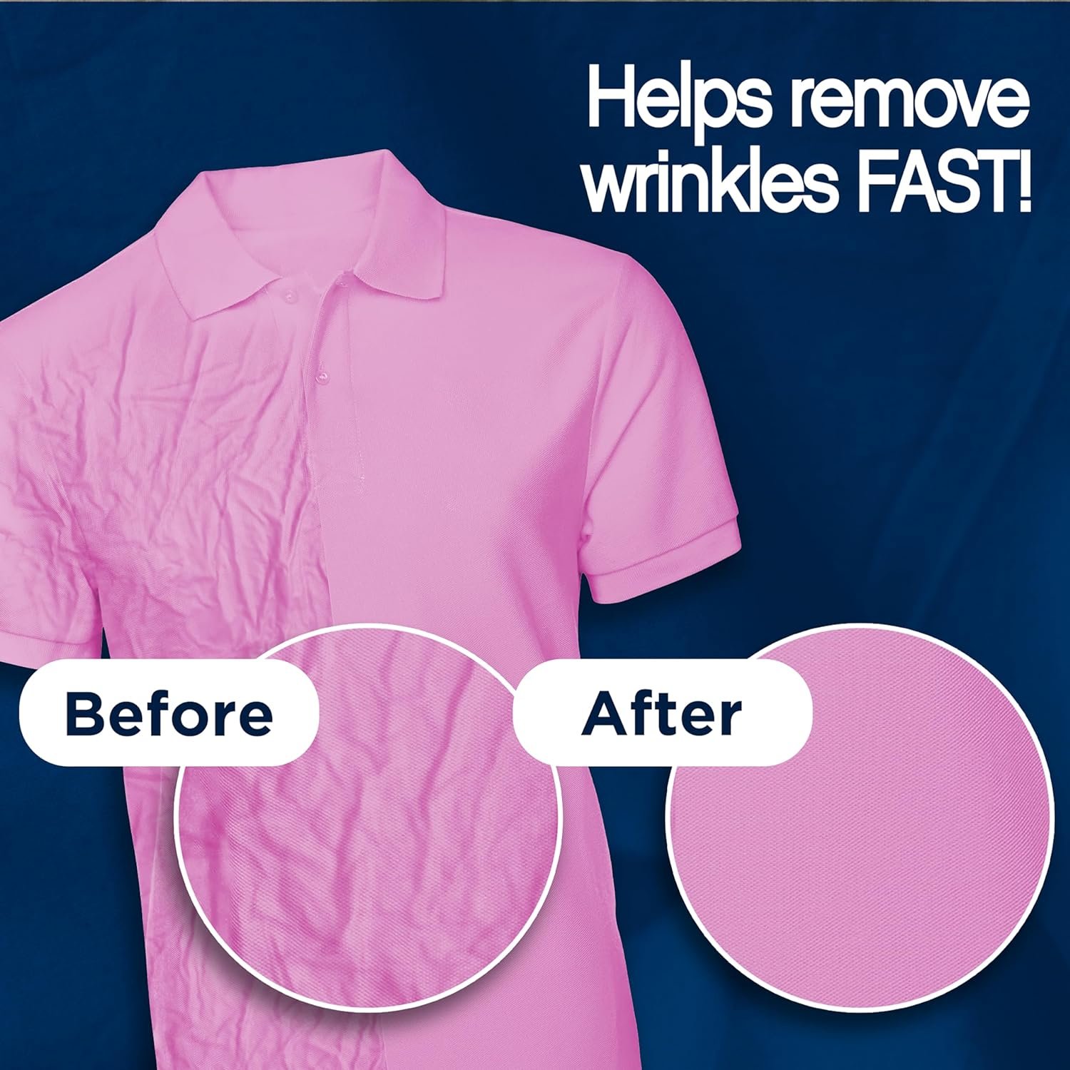 Downy Wrinkle Releaser Spray | All In One Wrinkle Release Spray Travel Size, Odor Eliminator, Static Remover | Fabric Refresher & Ironing Aid for Clothes | 3 Fl Oz (Pack of 3), Crisp Linen Scent - Image 8