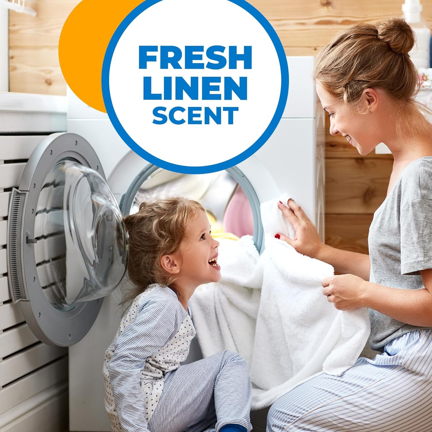 Arm & Hammer Power Sheets Laundry Detergent, Fresh Linen 50ct, up to 100 Small Loads (Packaging may vary) - Image 6